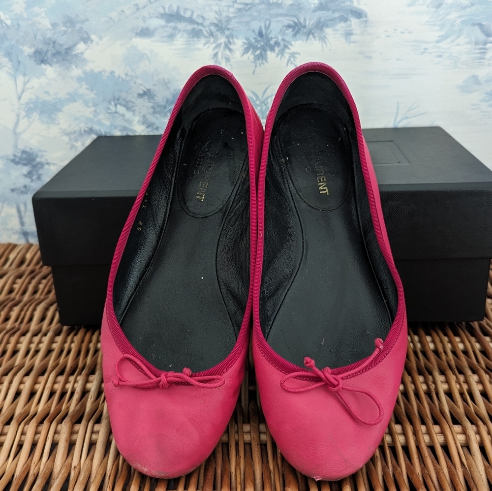 Saint Laurent Pink Ballet flat ( size 36)